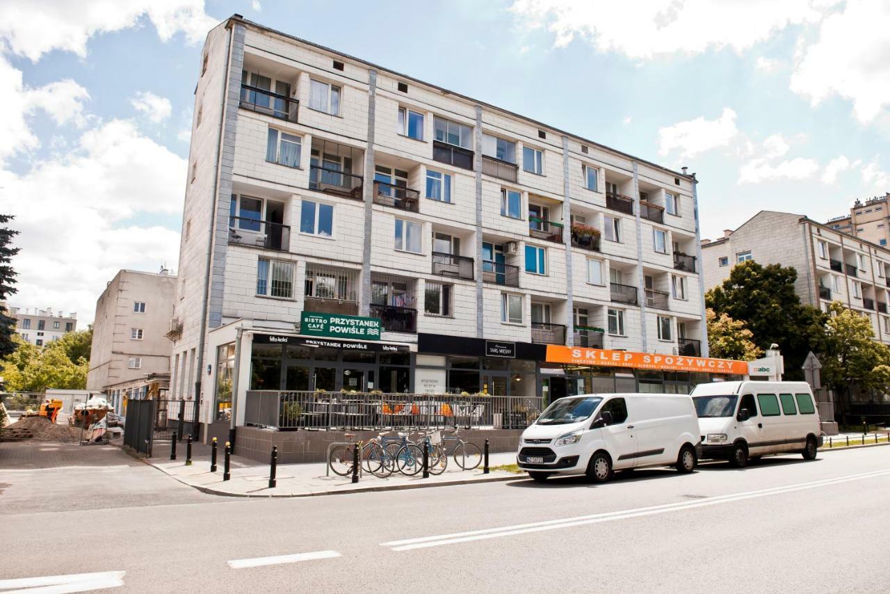 Apartament Powisle With Balcony Varşova Dış mekan fotoğraf