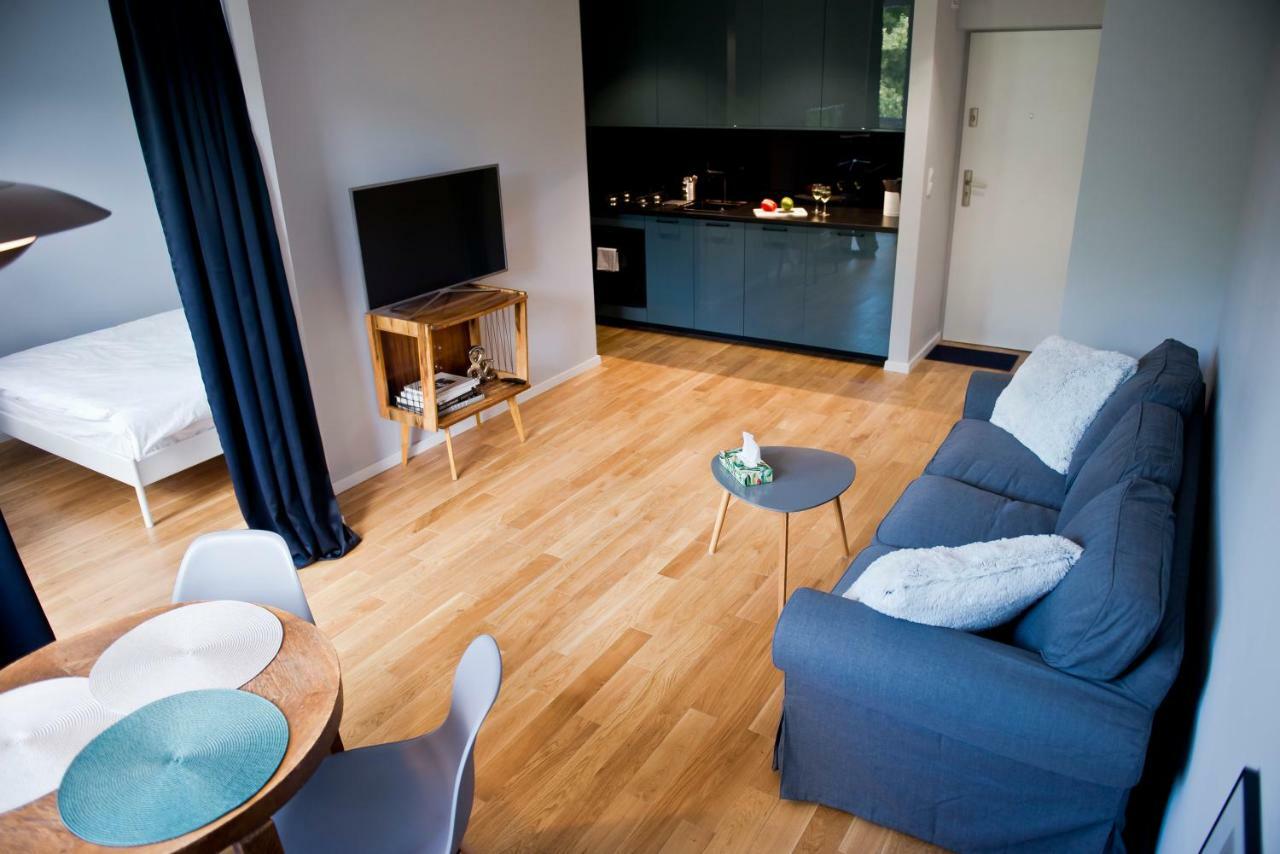 Apartament Powisle With Balcony Varşova Dış mekan fotoğraf