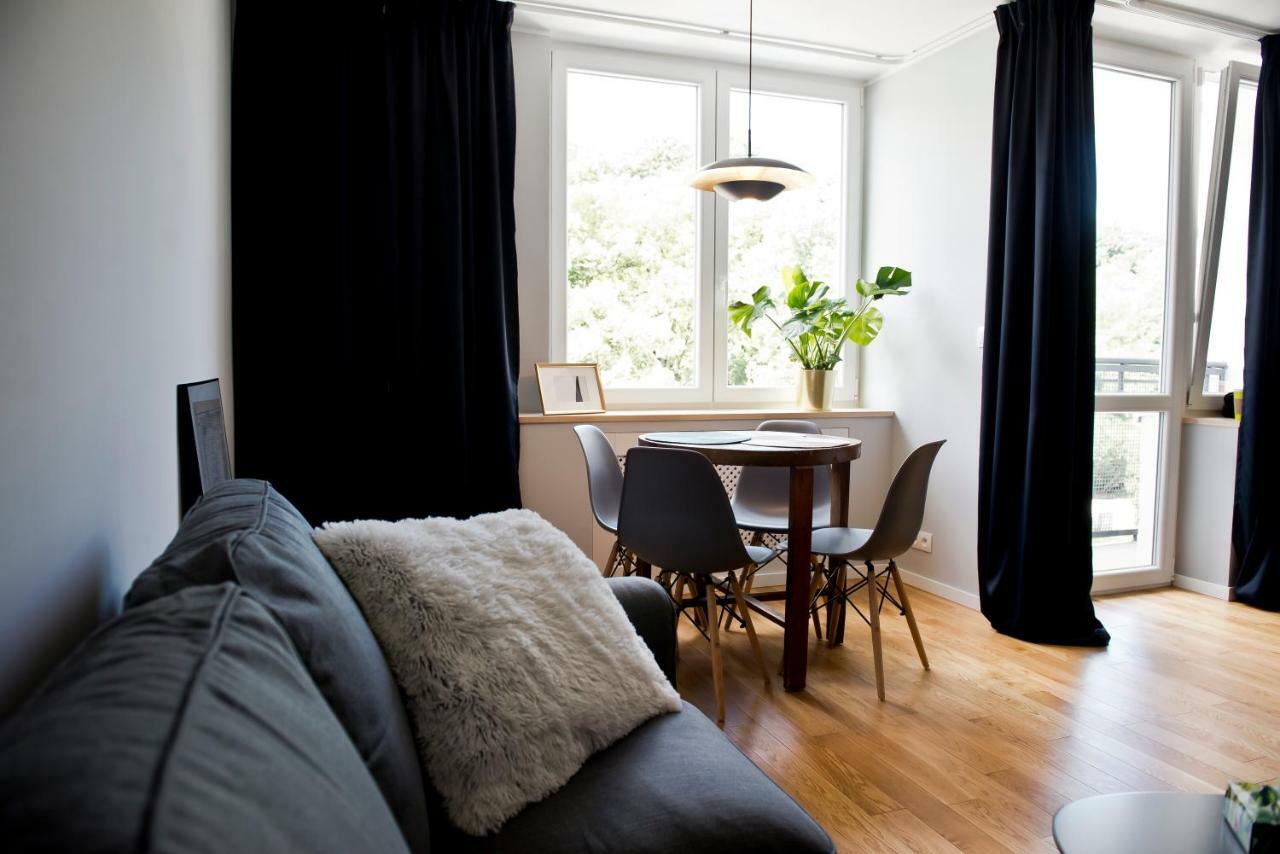 Apartament Powisle With Balcony Varşova Dış mekan fotoğraf